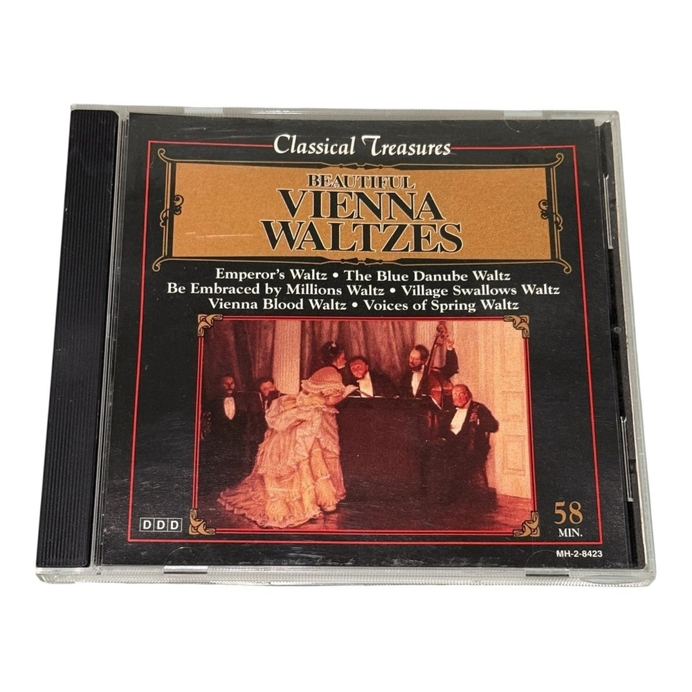 Beautiful Vienna Waltzes CD Classical Treasures Orchestra 1993 Johann Strauss II